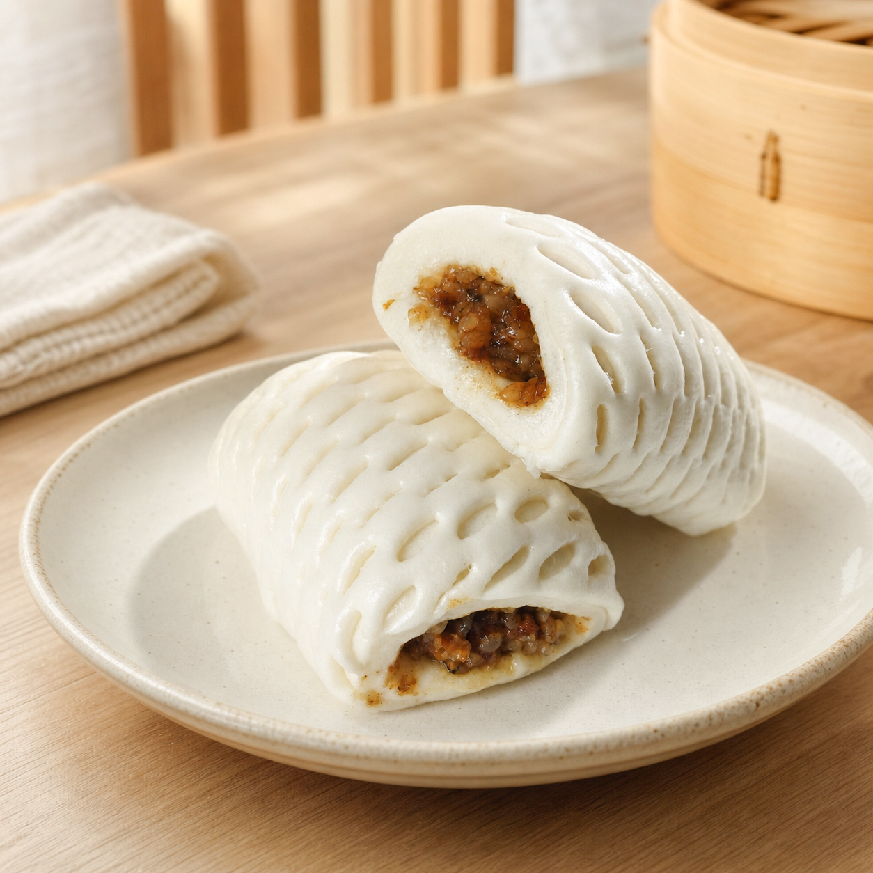 网格糯米卷