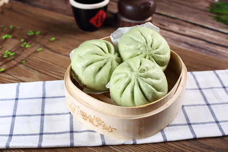 菠菜肉包