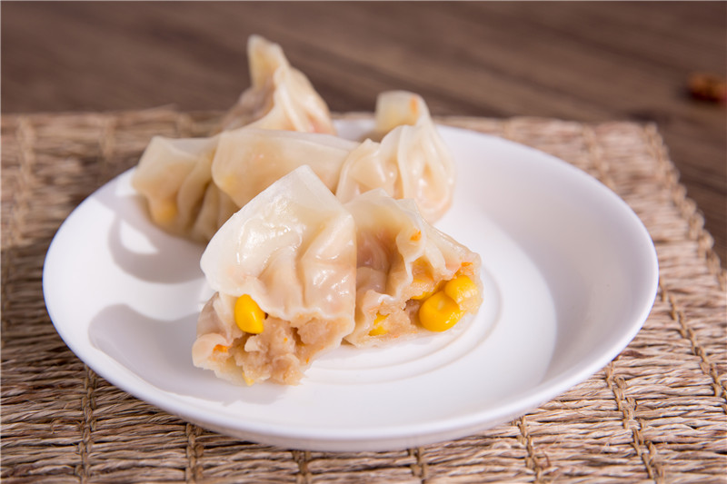 玉米蒸饺