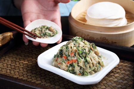 韭菜饺馅