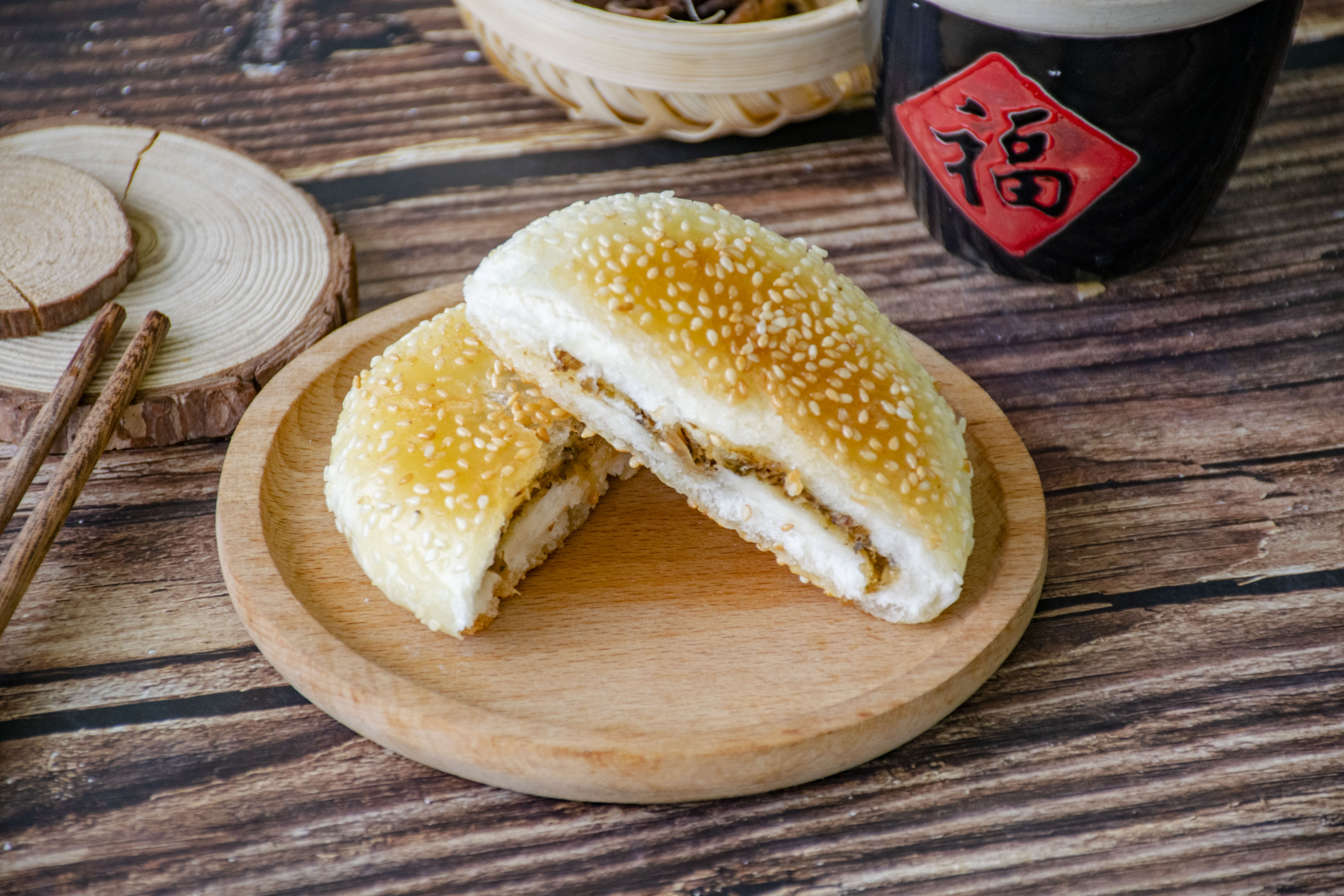 黄金芝麻饼